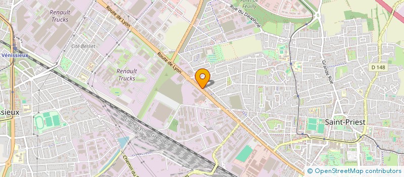 localisation de l'entreprise CVLLIANCE MOBILITY  SAINT-PRIEST