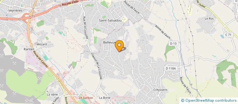 localisation de l'entreprise CVLT  PUYGOUZON