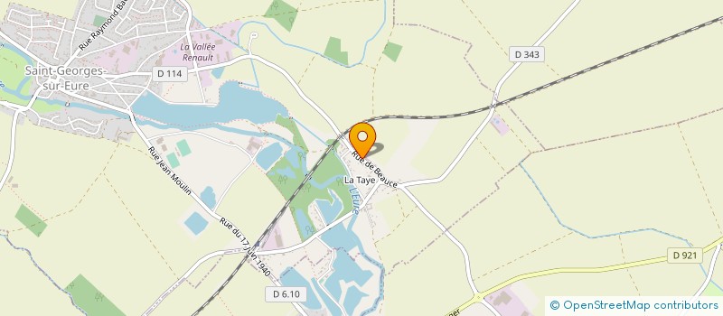 localisation de l'entreprise CVLT DEVELOPPEMENT à COURVILLE-SUR-EURE