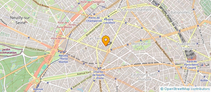 localisation de l'entreprise CVM  PARIS