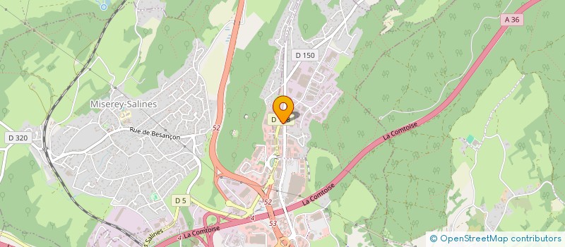 localisation de l'entreprise CVM  CHATILLON-LE-DUC