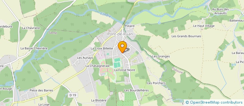 localisation de l'entreprise CVM  PONT-DE-RUAN