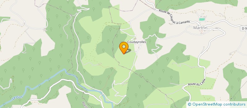 localisation de l'entreprise CVM ENERGIE  COUPIAC