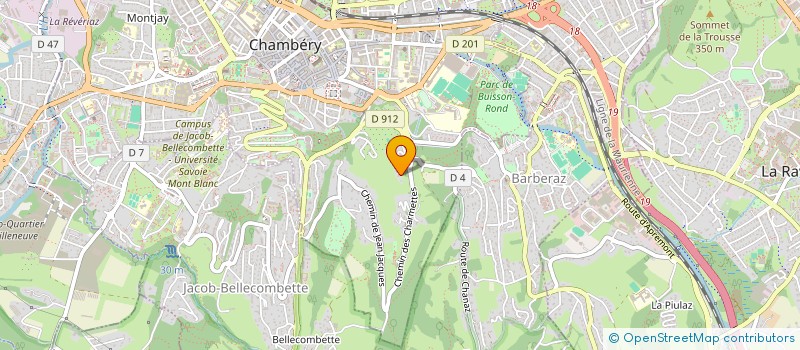 localisation de l'entreprise CVM RUBENS  CHAMBERY