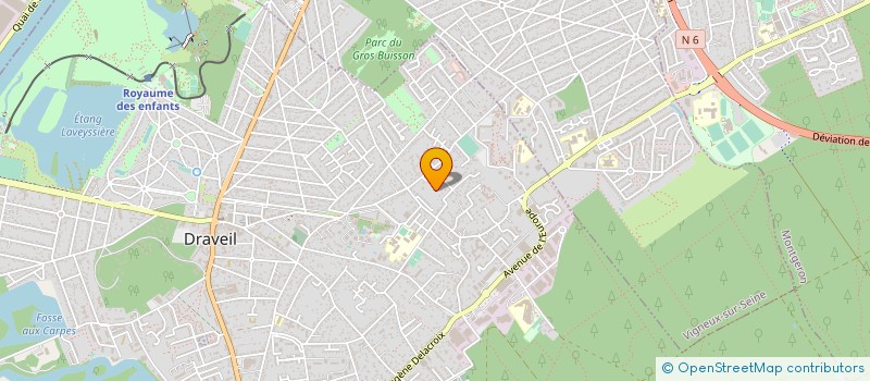 localisation de l'entreprise CVM TAXI à DRAVEIL