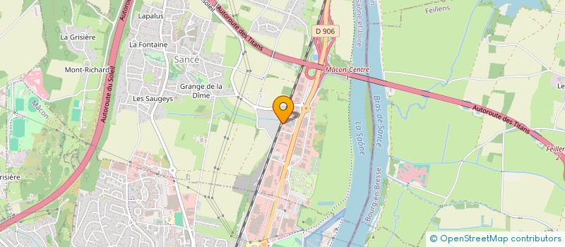 localisation de l'entreprise CVMAINTENANCE  SANCE