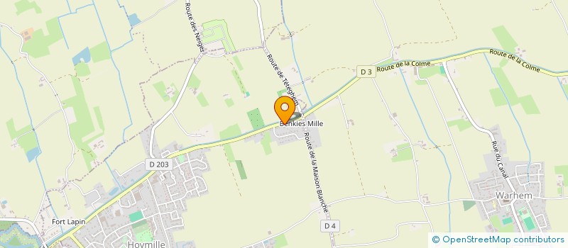 localisation de l'entreprise CVMB  HOYMILLE