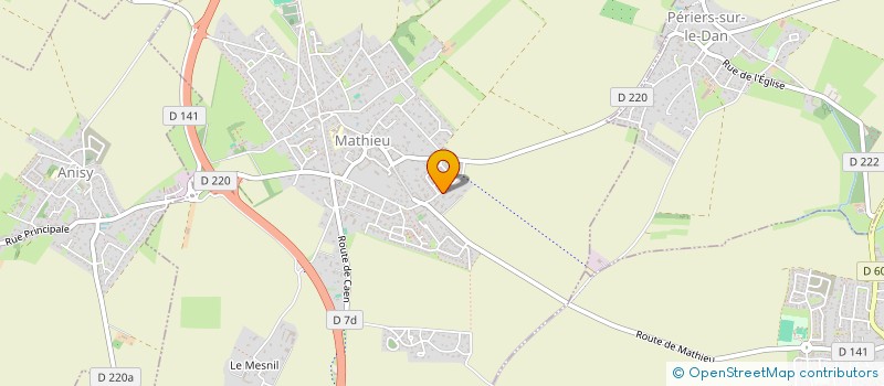 localisation de l'entreprise CVMD  MATHIEU