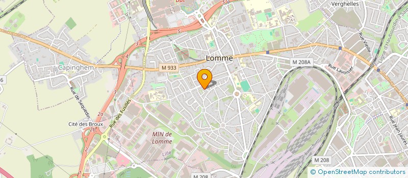 localisation de l'entreprise CVMH à LILLE