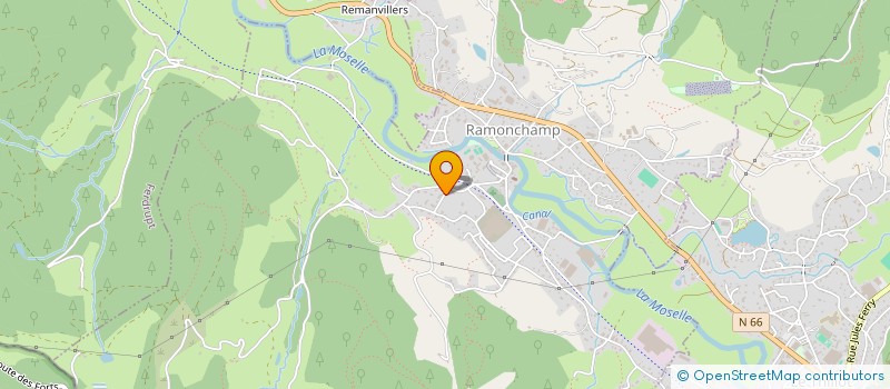 localisation de l'entreprise CVMR  LUXEUIL-LES-BAINS