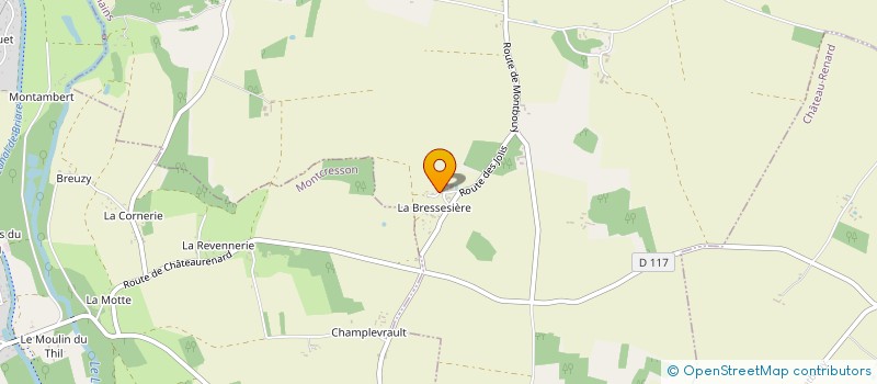 localisation de l'entreprise CVN GY TERRASSEMENT  GY-LES-NONAINS
