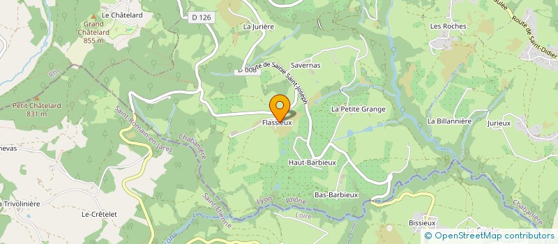 localisation de l'entreprise CVNM  CHABANIERE