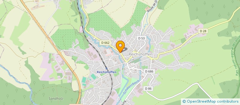 localisation de l'entreprise CVNR RISHEFFERSCHLOSSHEXE  REICHSHOFFEN