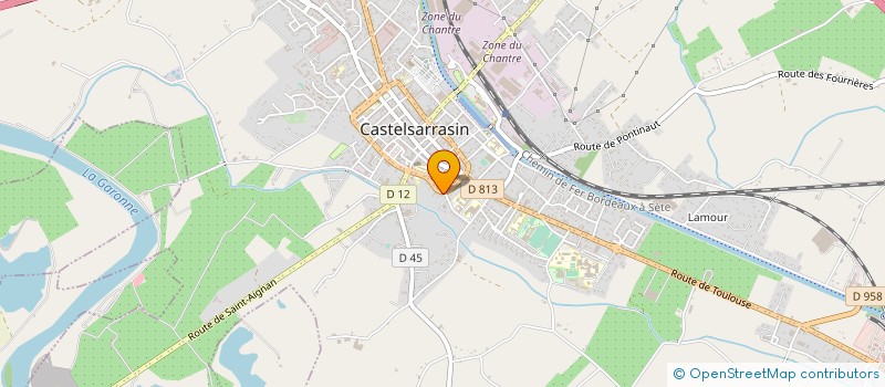 localisation de l'entreprise CVO DE RAED & FILS  CASTELSARRASIN