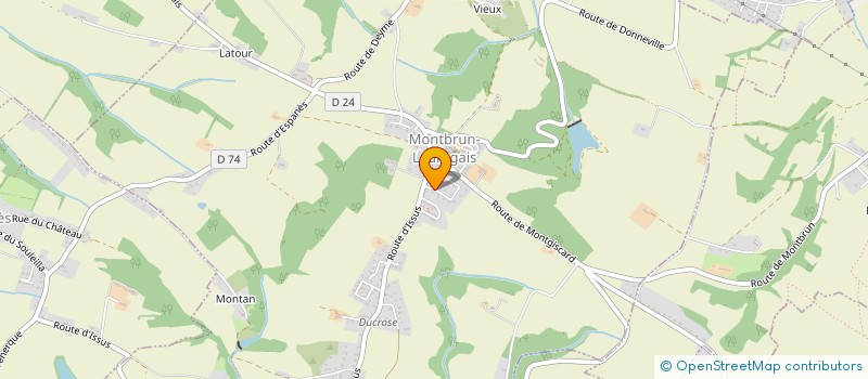 localisation de l'entreprise CVP ENERGY  MONTBRUN-LAURAGAIS