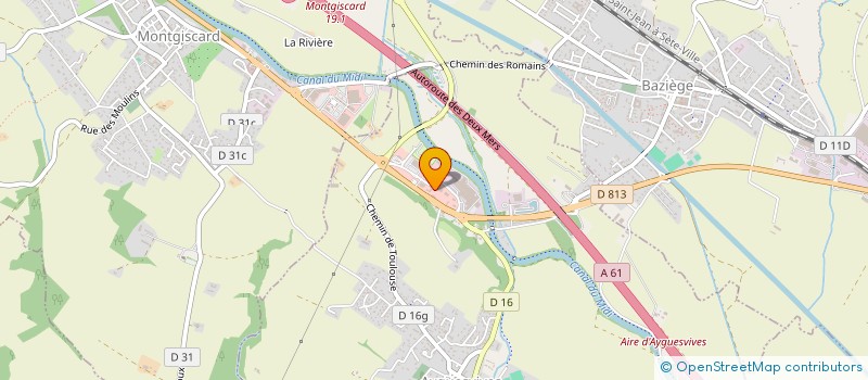 localisation de l'entreprise CVP21  AYGUESVIVES