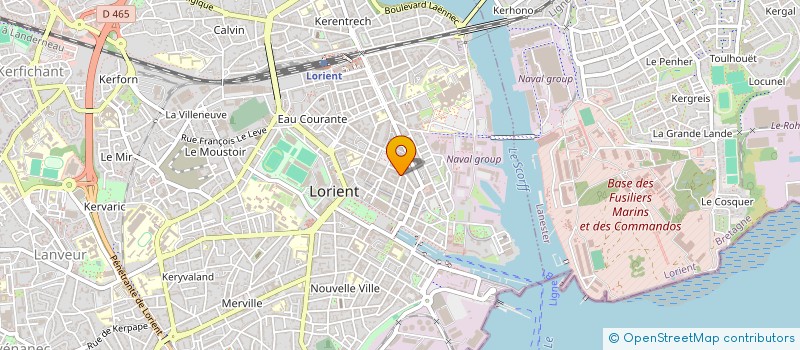 localisation de l'entreprise CVR56 à LORIENT