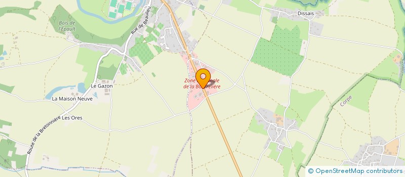 localisation de l'entreprise CVS à MAREUIL-SUR-LAY-DISSAIS