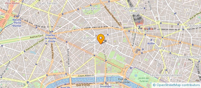 localisation de l'entreprise CVS FINANCES  PARIS