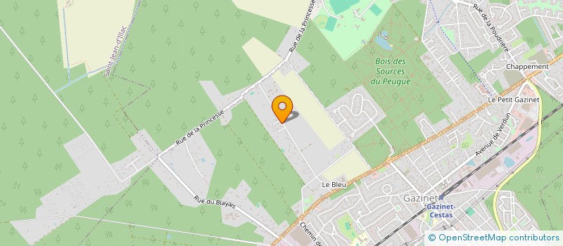 localisation de l'entreprise CVS INGENIERIE à PESSAC