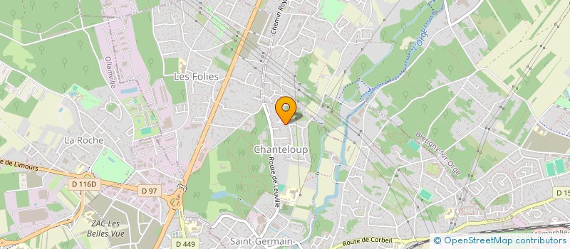 localisation de l'entreprise CVS MARKETING à SAINT-GERMAIN-LES-ARPAJON