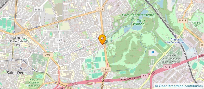 localisation de l'entreprise CVS PRESTIGE  SAINT-DENIS