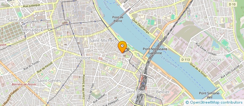 localisation de l'entreprise CVS26  BORDEAUX