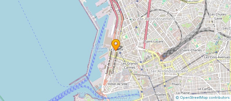localisation de l'entreprise CVSE EI99  MARSEILLE