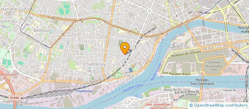 localisation de l'entreprise CVT KERZ  NANTES