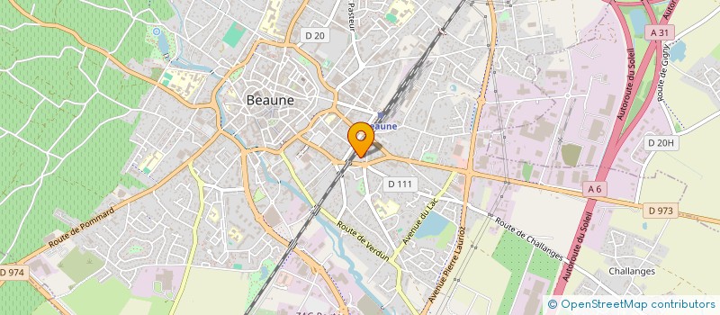 localisation de l'entreprise CW à BEAUNE