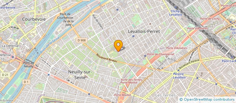 localisation de l'entreprise CW EDITION à NEUILLY-SUR-SEINE