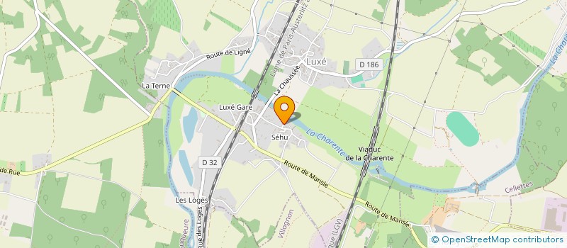 localisation de l'entreprise CW PROD à LUXE