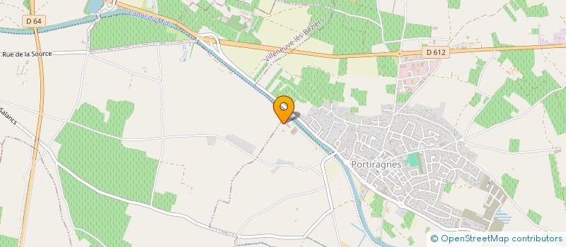 localisation de l'entreprise CW TRANSITION à VILLENEUVE-LES-BEZIERS