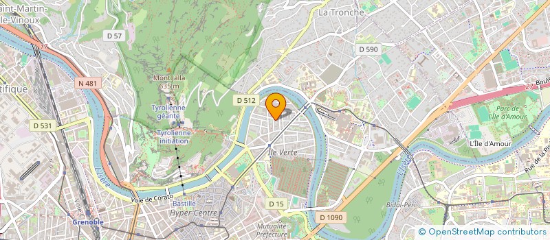 localisation de l'entreprise CWARP à GRENOBLE