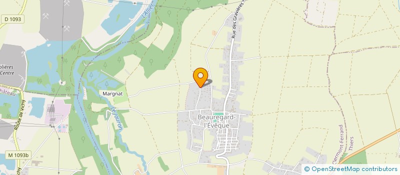 localisation de l'entreprise CWB  BEAUREGARD-L'EVEQUE