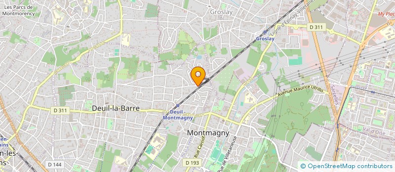 localisation de l'entreprise CWEETY  DEUIL-LA-BARRE