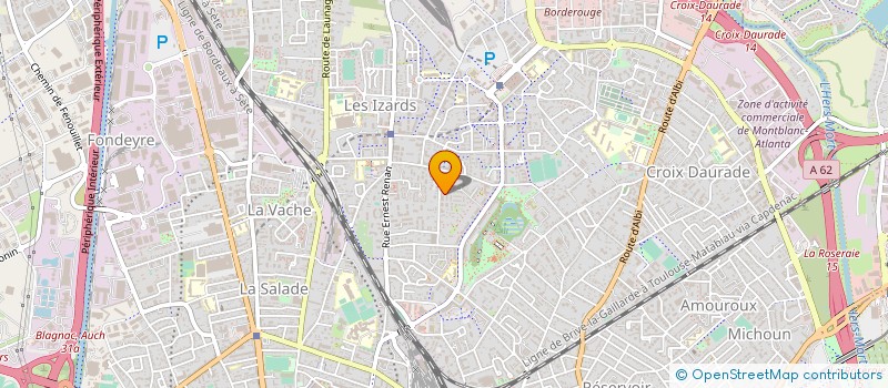 localisation de l'entreprise CWG PLOMBERIE à TOULOUSE