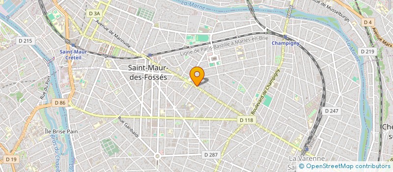 localisation de l'entreprise CWINV à SAINT-MAUR-DES-FOSSES