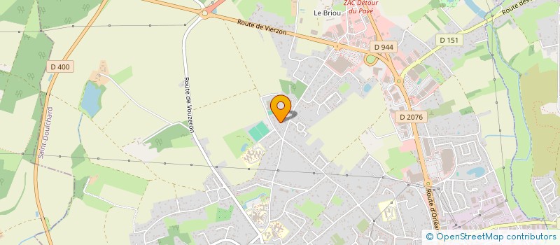 localisation de l'entreprise CWL GESTION  SAINT-DOULCHARD