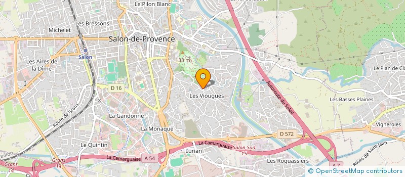 localisation de l'entreprise CWRH CONSEILS  SALON-DE-PROVENCE