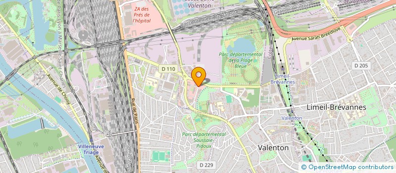 localisation de l'entreprise CWS INGENIERIE  VALENTON