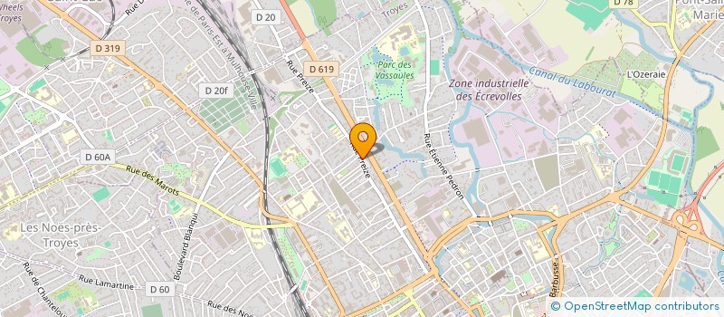 localisation de l'entreprise CWSW  TROYES