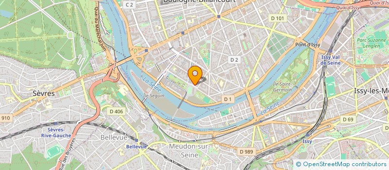 localisation de l'entreprise CWT MEO  BOULOGNE-BILLANCOURT