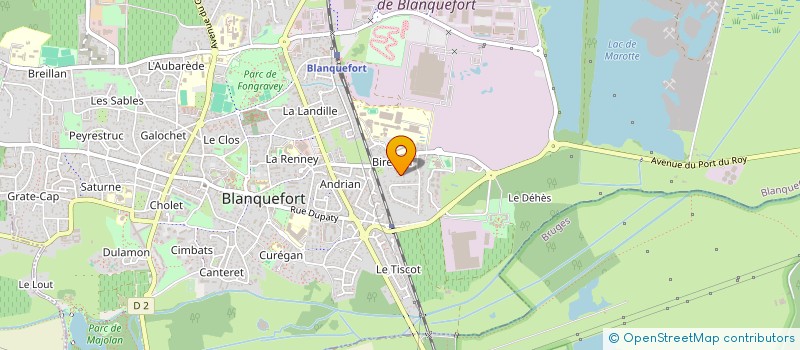 localisation de l'entreprise CX CONSEILSPRINT à BLANQUEFORT