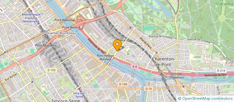 localisation de l'entreprise CX DIGITAL à CHARENTON-LE-PONT