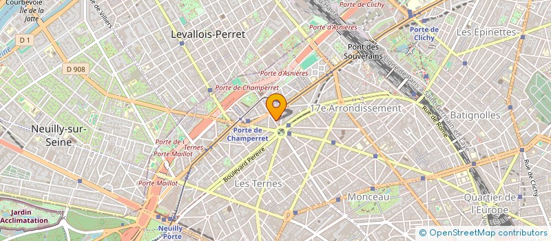 localisation de l'entreprise CX INVEST  PARIS