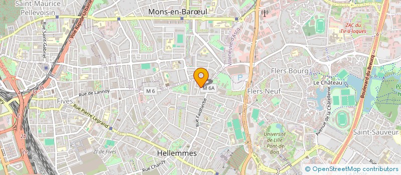 localisation de l'entreprise CX360 à LILLE