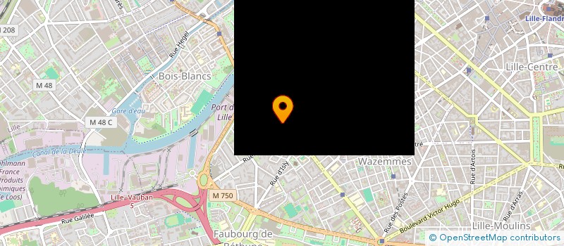localisation de l'entreprise CXG à LILLE