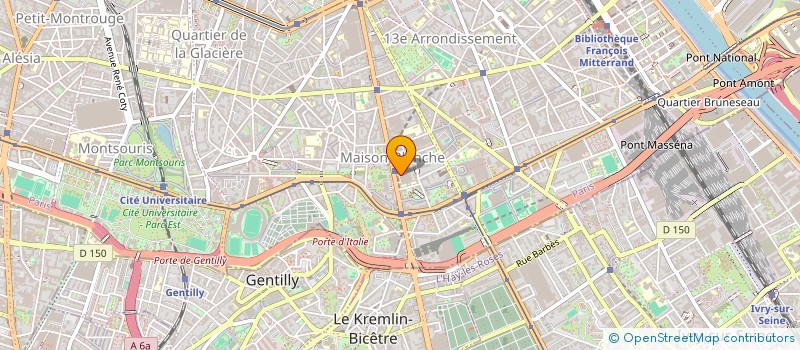 localisation de l'entreprise CXL CAPITAL  PARIS