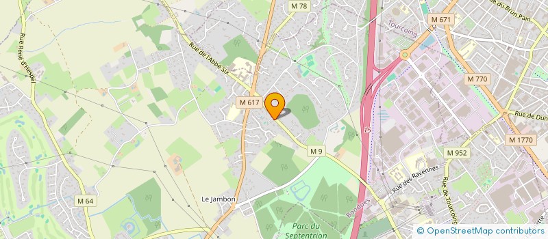 localisation de l'entreprise CXR-C  BONDUES